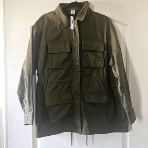 Victoria Secret (PINK)Olive Green Utility Jacket